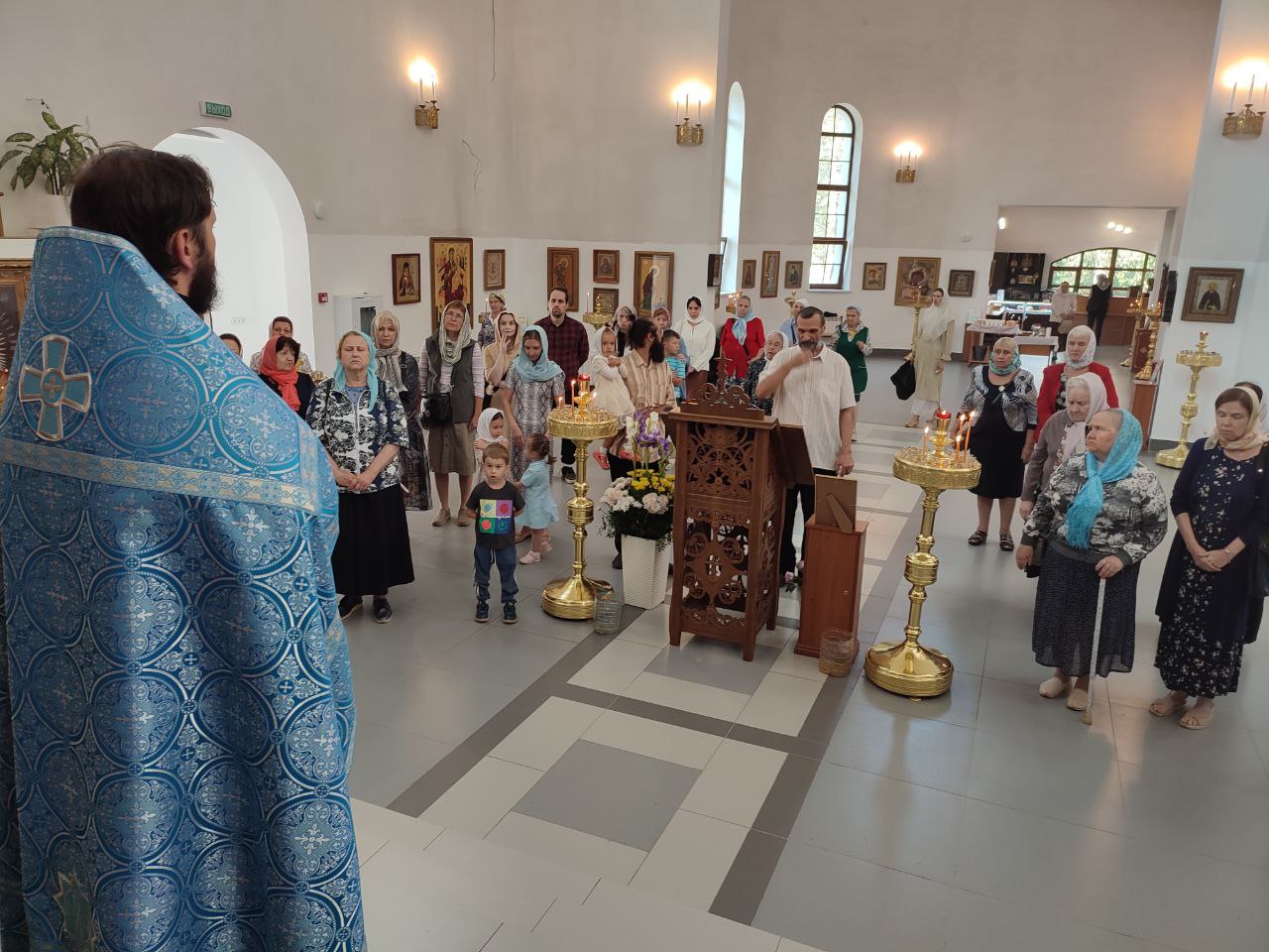 Иконы Божией Матери Всецарица. Престольный праздник. 31.08.2024