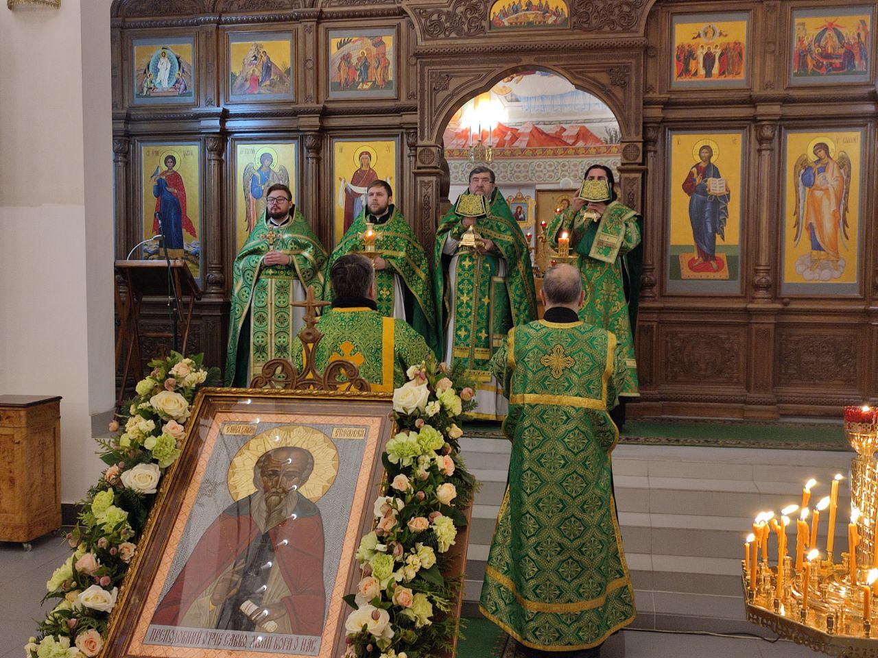 Преподобного Саввы Сторожевского. Престольный праздник. 16.12.2024