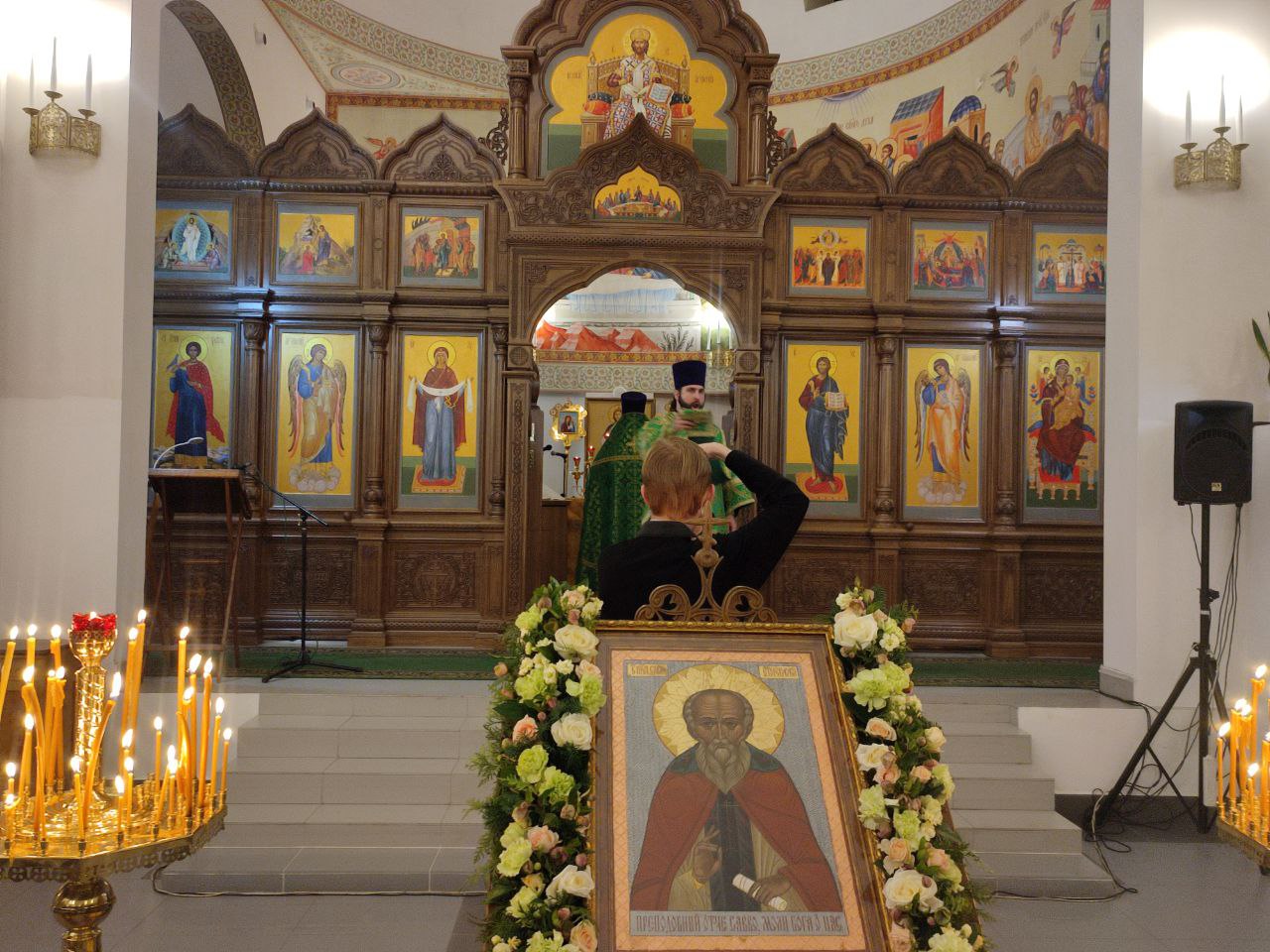 Преподобного Саввы Сторожевского. Престольный праздник. 16.12.2024