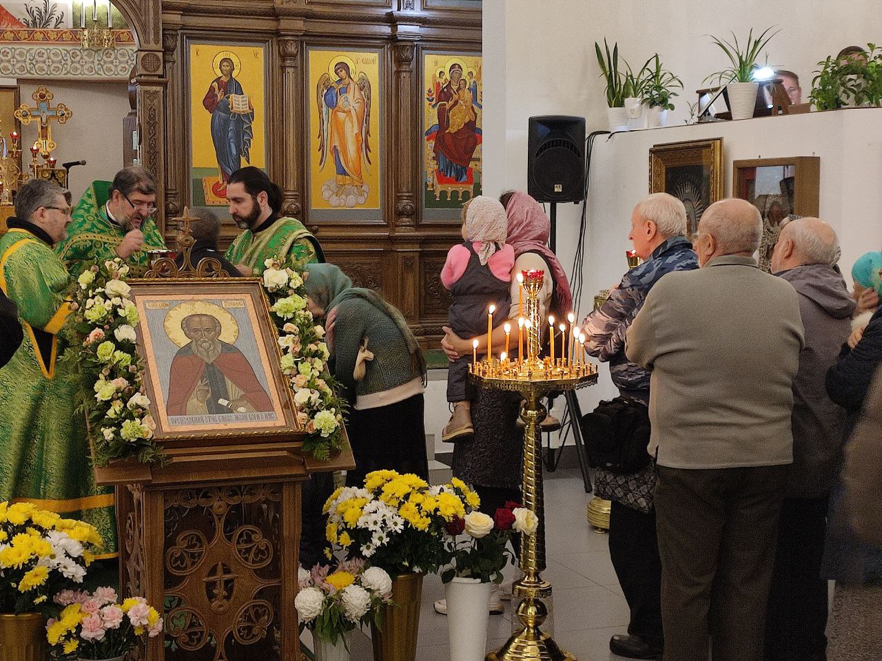 Преподобного Саввы Сторожевского. Престольный праздник. 16.12.2024