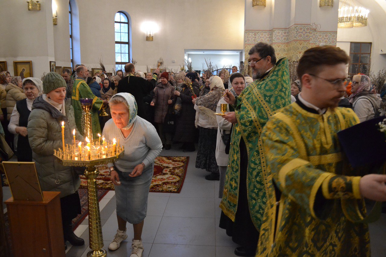 Вход Господень в Иерусалим. 13.04.2025