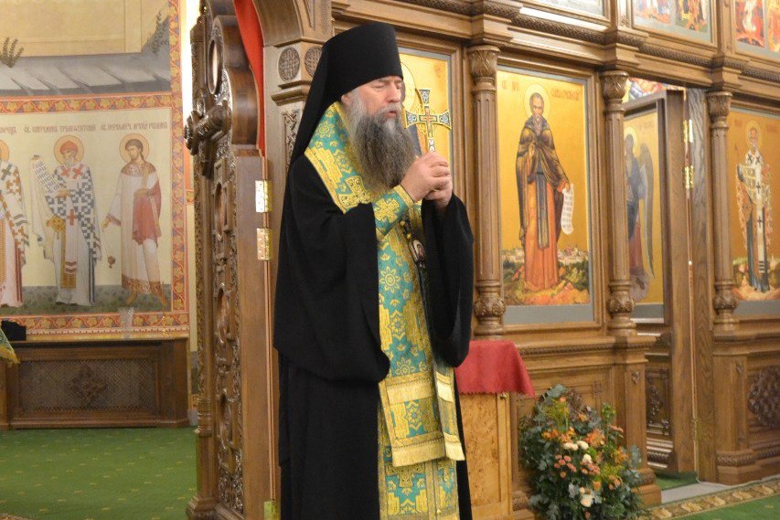 Освящение главного алтаря в честь преподобного Саввы Сторожевского. 15.12.2015