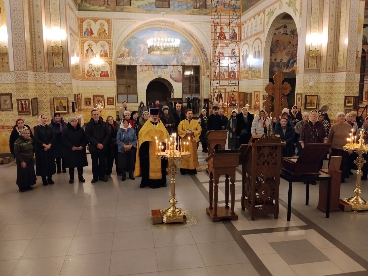 Новогодний молебен. 31.12.2025