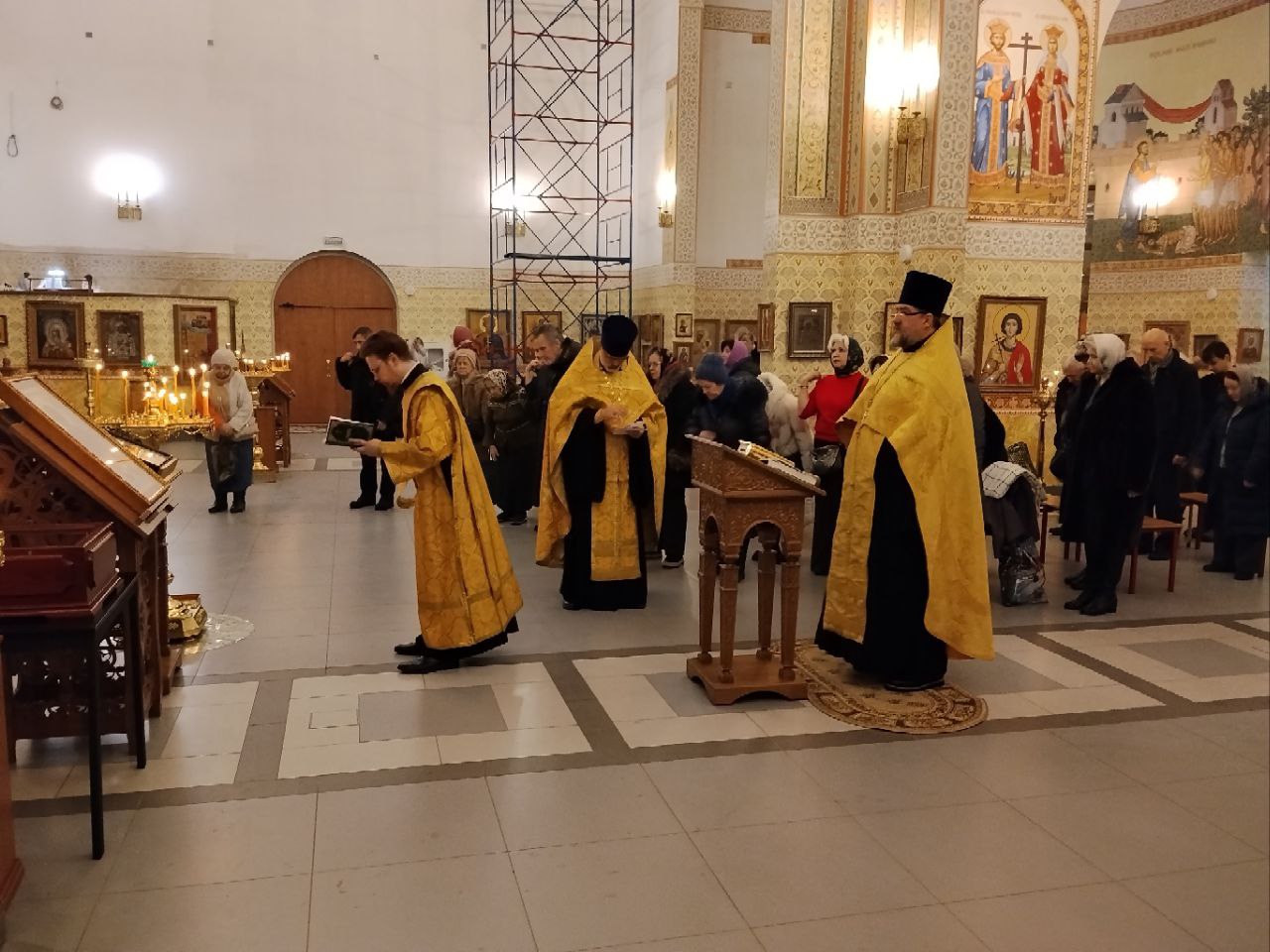 Новогодний молебен. 31.12.2025