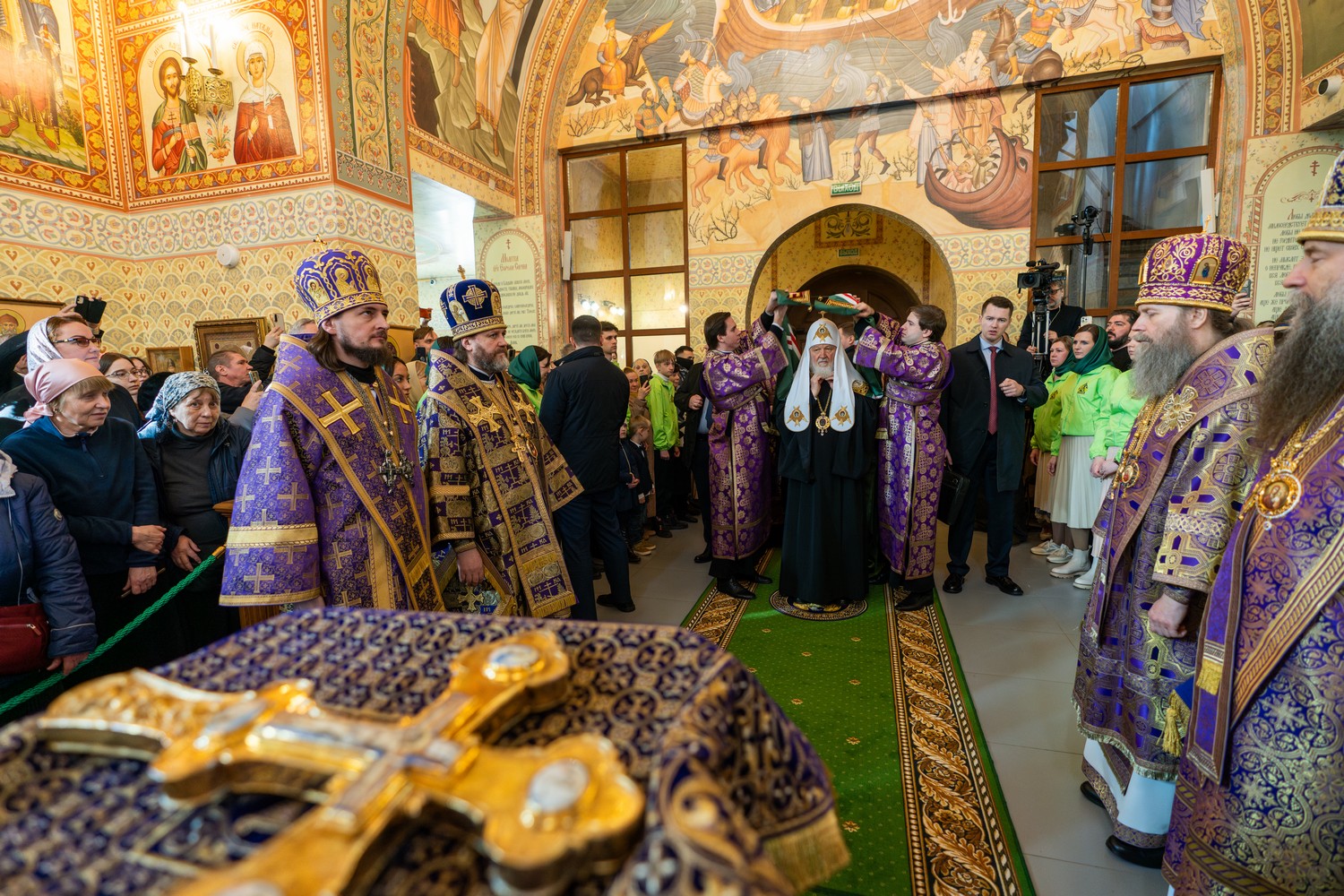 Неделя 4-ю Великого поста, прп. Иоанна Лествичника, 40 Севастийских мучеников. Великое освящение храма. 22.03.2026