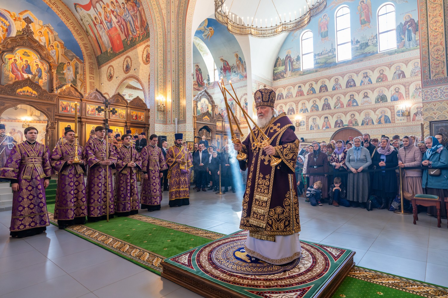 Неделя 4-ю Великого поста, прп. Иоанна Лествичника, 40 Севастийских мучеников. Великое освящение храма. 22.03.2026