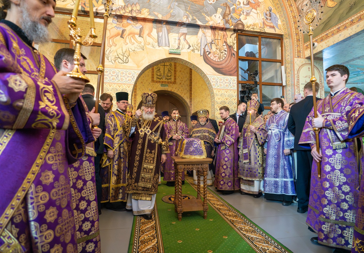 Неделя 4-ю Великого поста, прп. Иоанна Лествичника, 40 Севастийских мучеников. Великое освящение храма. 22.03.2026