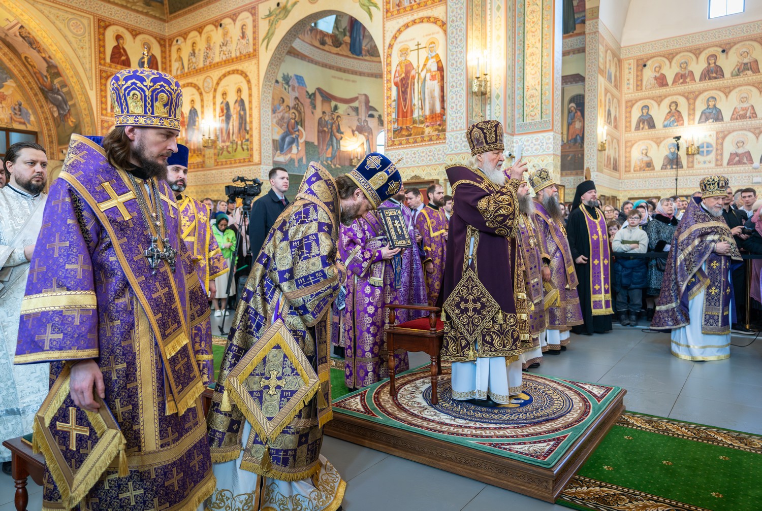 Неделя 4-ю Великого поста, прп. Иоанна Лествичника, 40 Севастийских мучеников. Великое освящение храма. 22.03.2026