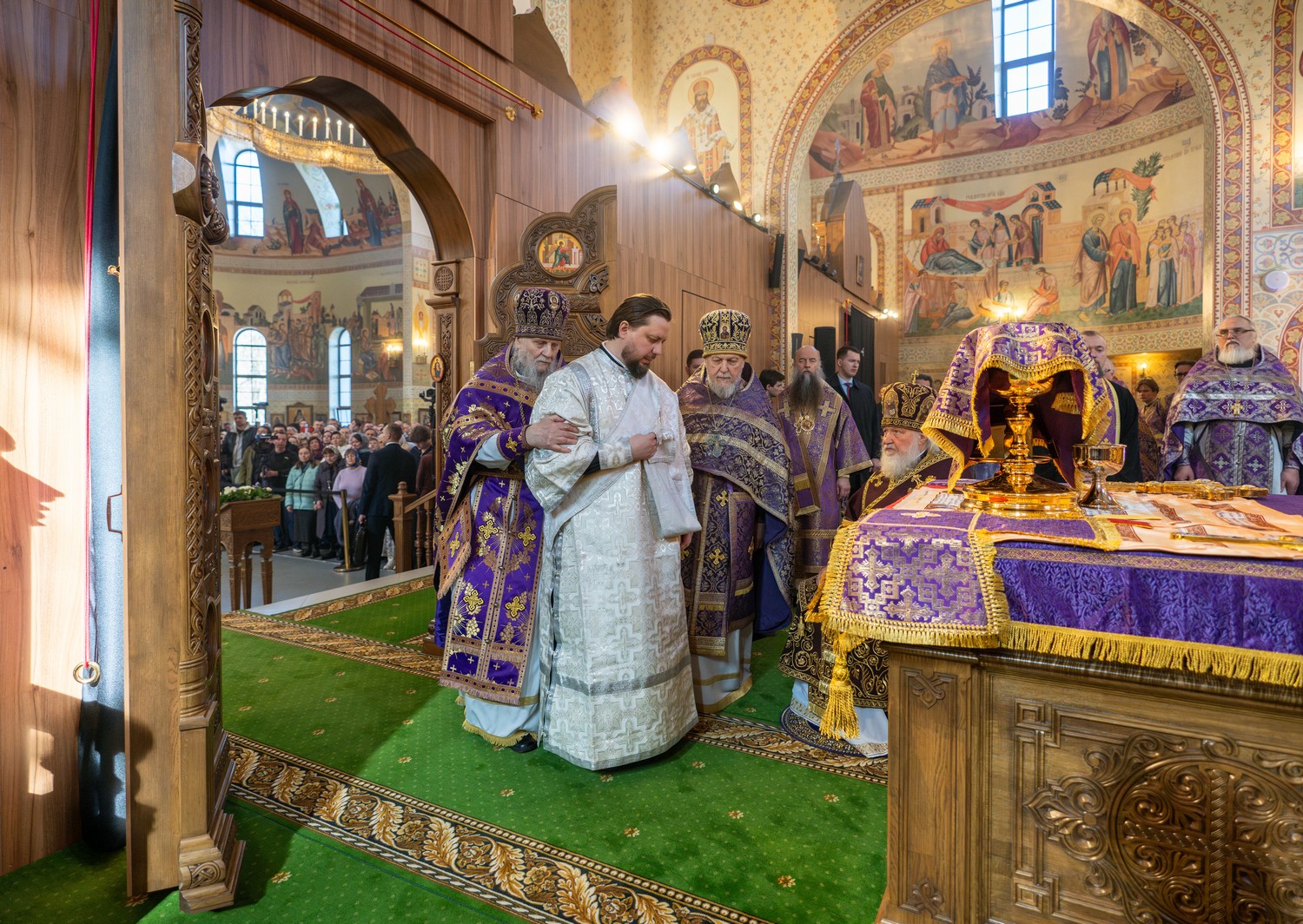 Неделя 4-ю Великого поста, прп. Иоанна Лествичника, 40 Севастийских мучеников. Великое освящение храма. 22.03.2026