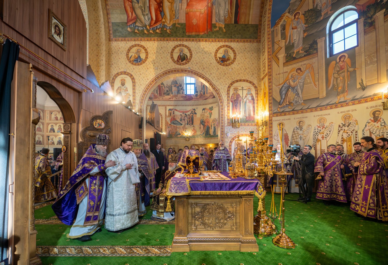 Неделя 4-ю Великого поста, прп. Иоанна Лествичника, 40 Севастийских мучеников. Великое освящение храма. 22.03.2026