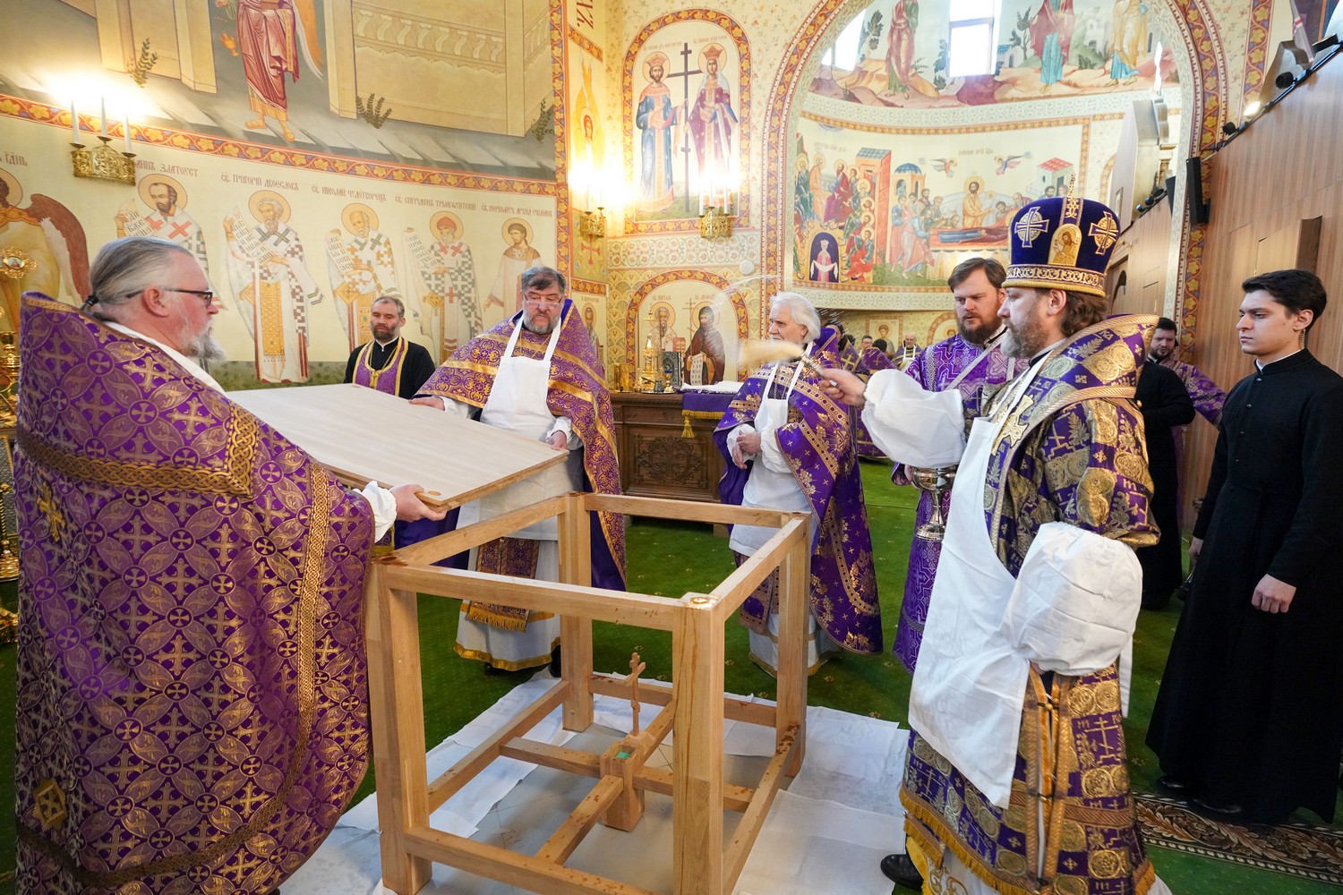 Неделя 4-ю Великого поста, прп. Иоанна Лествичника, 40 Севастийских мучеников. Великое освящение храма. 22.03.2026