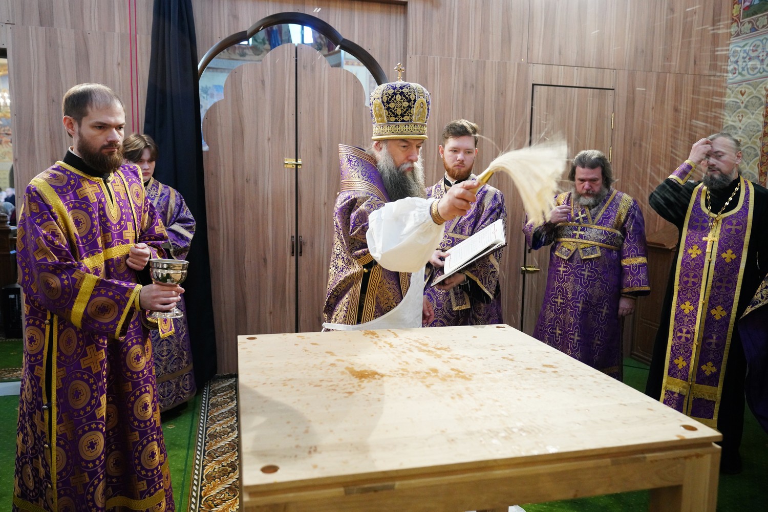 Неделя 4-ю Великого поста, прп. Иоанна Лествичника, 40 Севастийских мучеников. Великое освящение храма. 22.03.2026