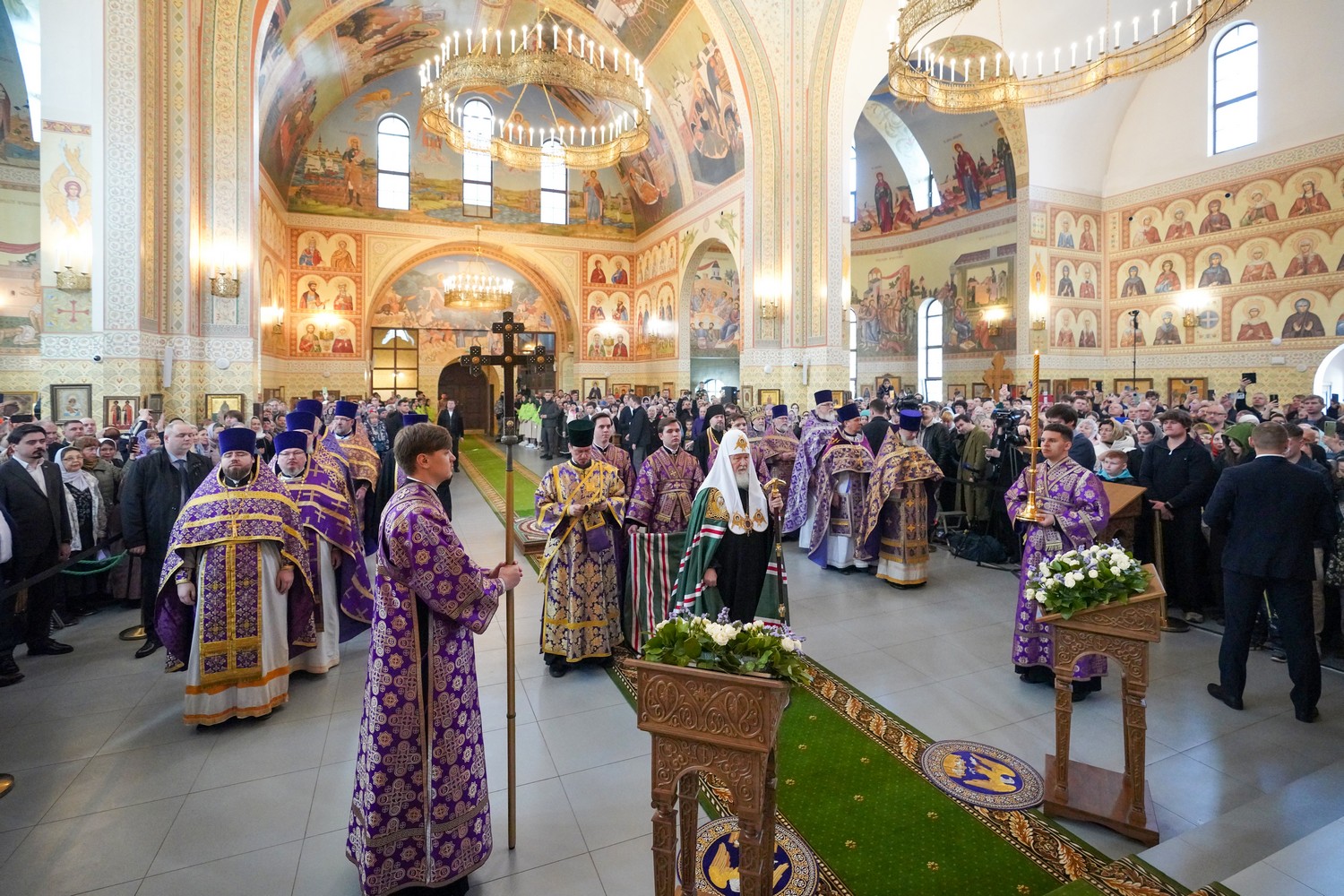 Неделя 4-ю Великого поста, прп. Иоанна Лествичника, 40 Севастийских мучеников. Великое освящение храма. 22.03.2026