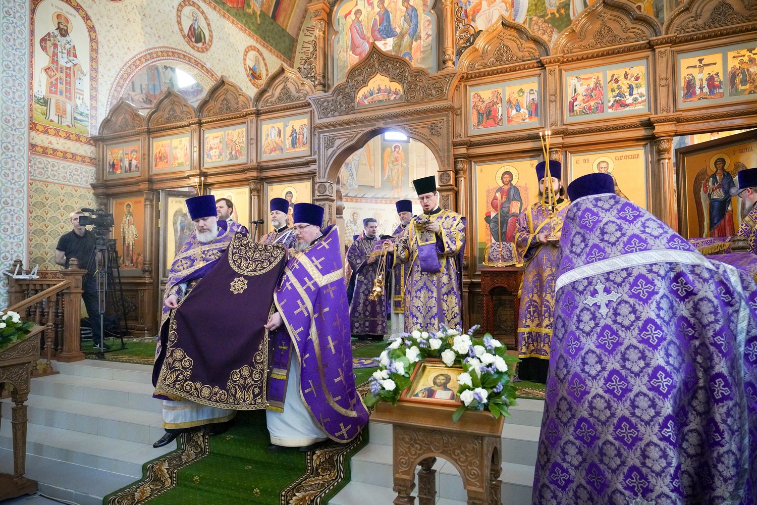 Неделя 4-ю Великого поста, прп. Иоанна Лествичника, 40 Севастийских мучеников. Великое освящение храма. 22.03.2026