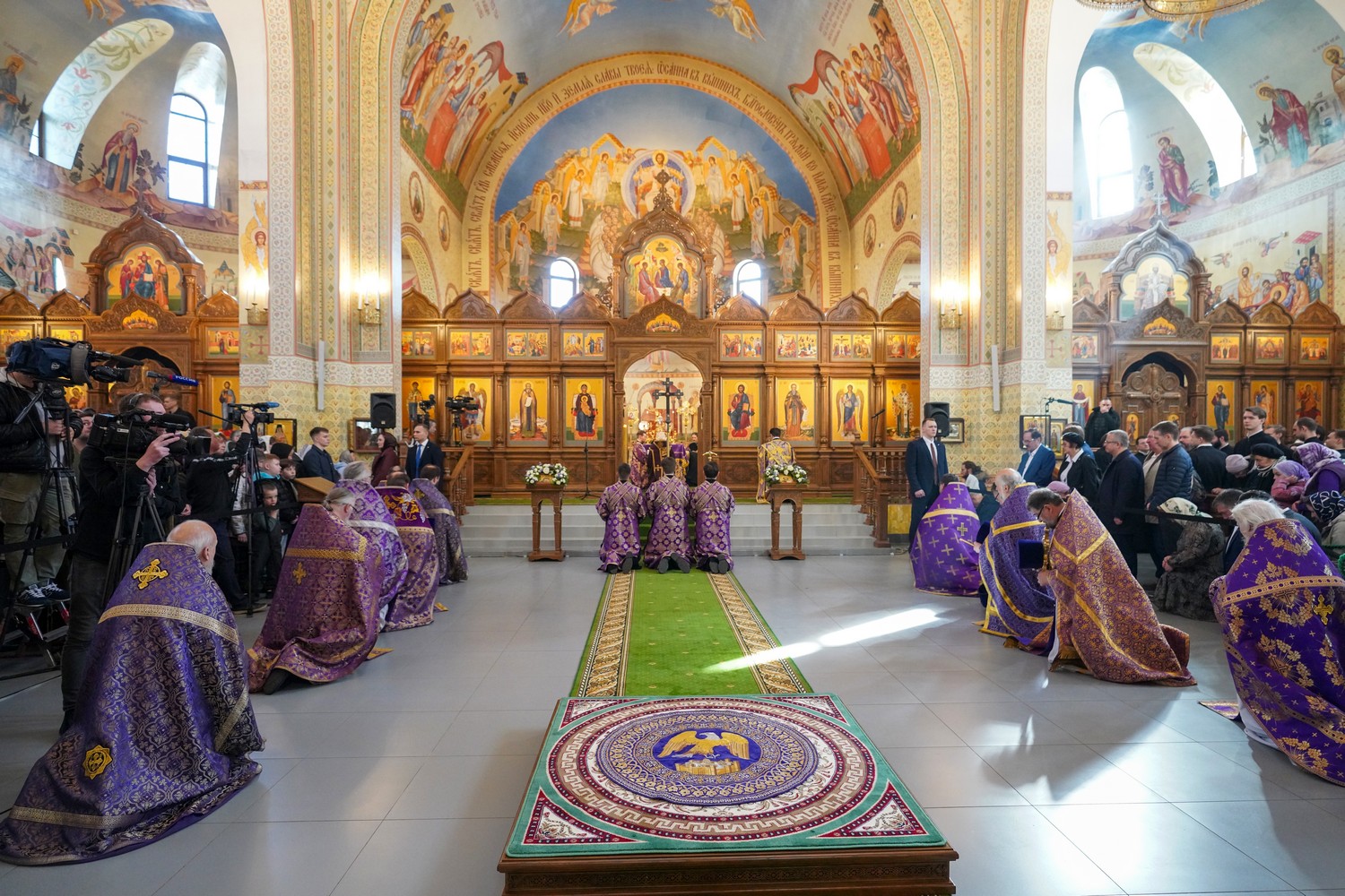 Неделя 4-ю Великого поста, прп. Иоанна Лествичника, 40 Севастийских мучеников. Великое освящение храма. 22.03.2026