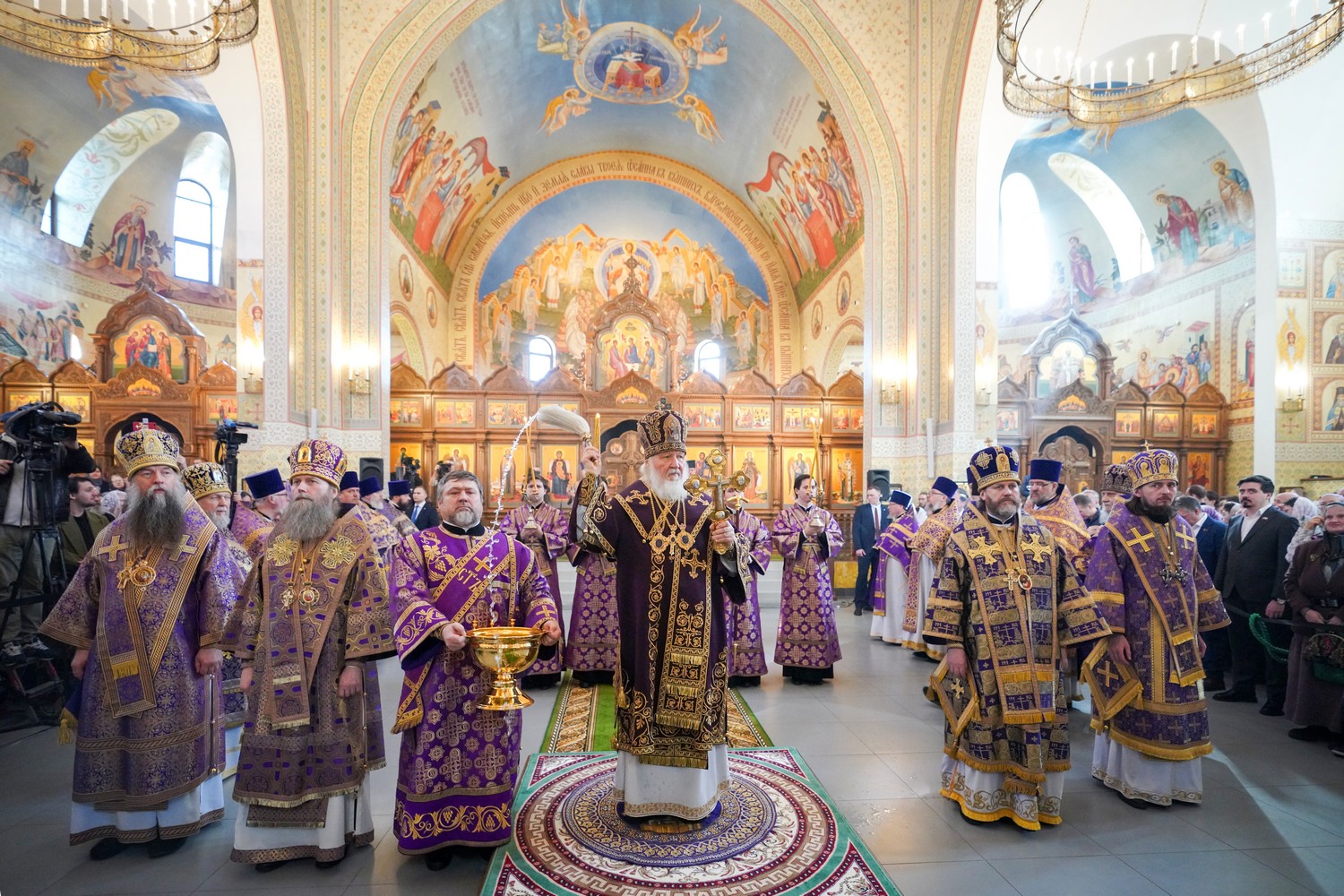 Неделя 4-ю Великого поста, прп. Иоанна Лествичника, 40 Севастийских мучеников. Великое освящение храма. 22.03.2026