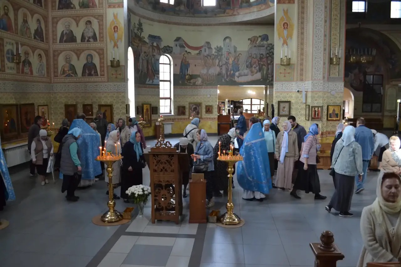 Празднование иконы Божией Матери Всецарица. Престольный праздник. 31.08.2026